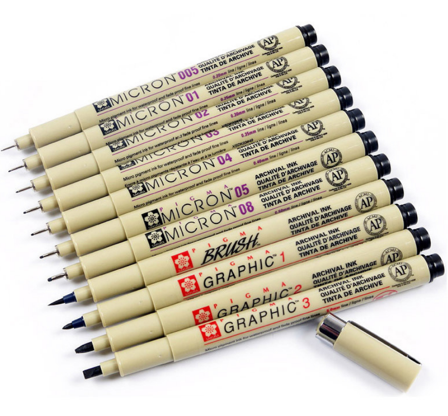 Набор линеров MICRON 11 шт (1 упоковка)